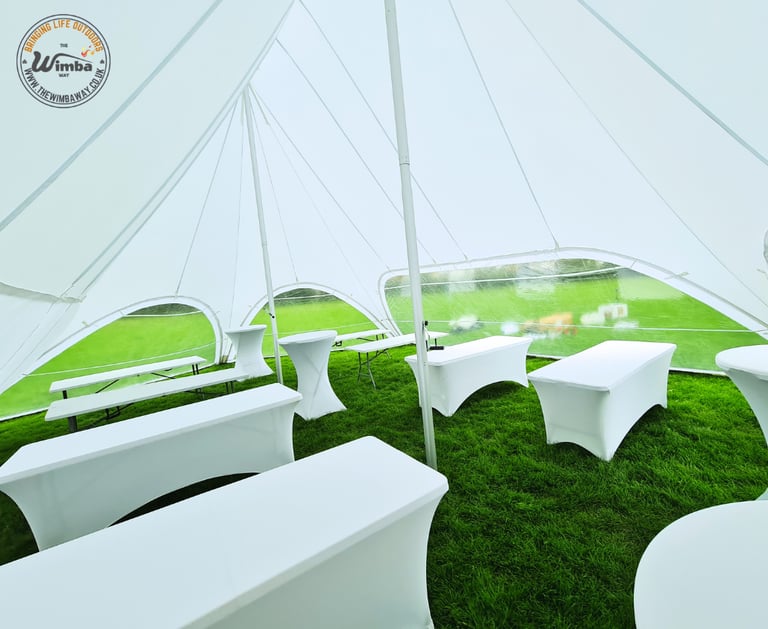 SAVE 75% - Marquee Hire / Star Stretch Tent Hire / Garden Igloo Hire / Table & Chair Hire 