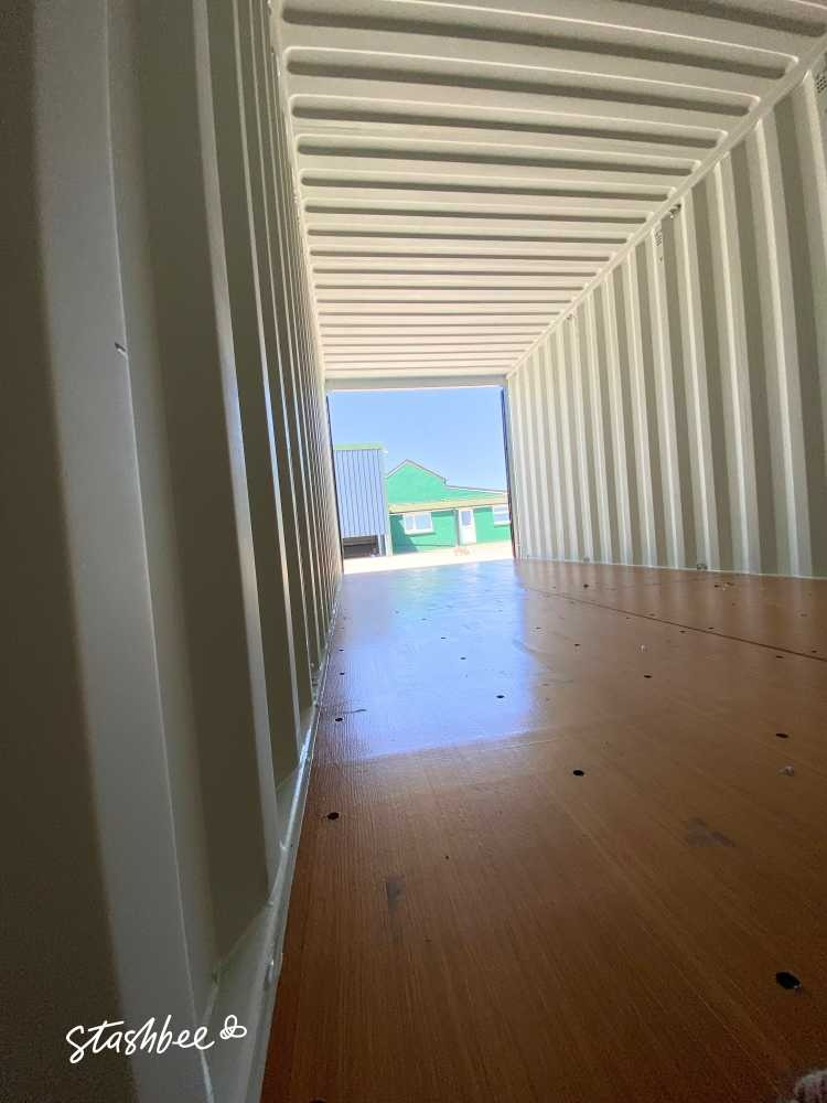 Fantastic 160 Sq Ft Shipping Container available to rent in Holsworthy (EX22)