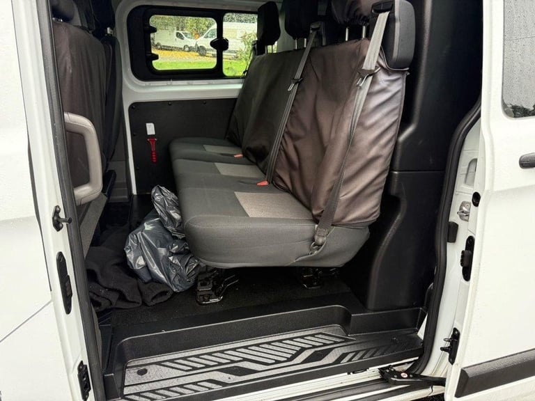 2023 72 FORD TRANSIT CUSTOM 2.0 300 ECOBLUE LEADER 6 SEATER CREW/COMBI PANEL VAN