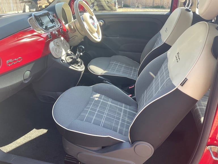 2015 Fiat 500 1.2 Lounge 3dr HATCHBACK Petrol Manual