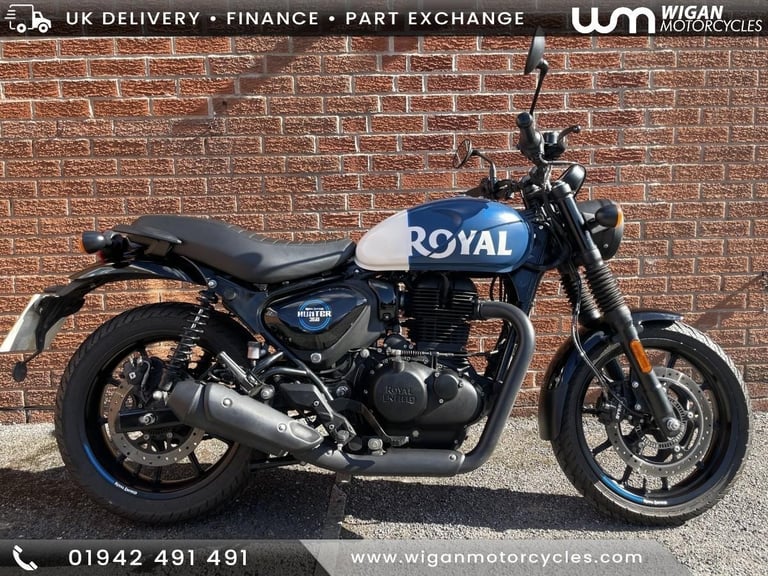 ROYAL ENFIELD HUNTER HNTR 350 E5, 72 REG 9194 MILES, ONE OWNER, 350cc RETRO B...