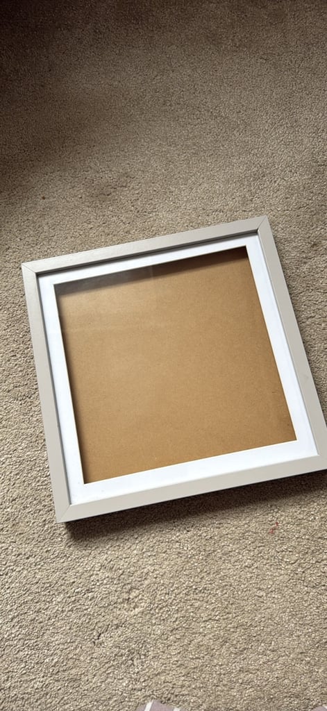 image for Grey box picture frame 