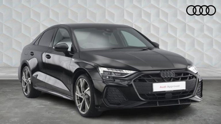 image for 2025 Audi A3 Black Edition 35 TFSI  150 PS S tronic Automatic Saloon Petrol Automatic