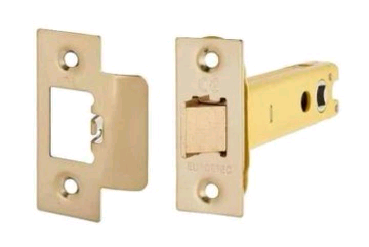 Altro Heavy Duty Tubular Latch 103mm Case - 82mm Backset Brass New