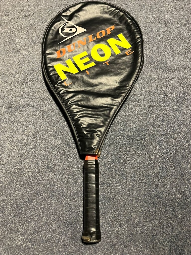Dunlop Neon Lite 23 Tennis Racket – With Cover (Zip Missing)
