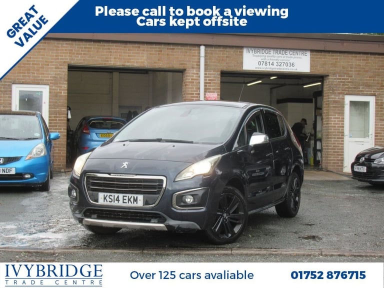 image for 2014 14 PEUGEOT 3008 1.6 HDI ALLURE SUV 5DR DIESEL MANUAL EURO 5 (115 PS) DIESEL