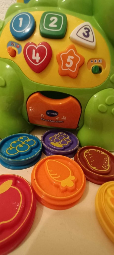 VTech Baby Feed Me Dino/LeapFrog Alphapup/VTech Nursery Rhymes Book