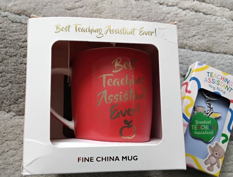 Teaching Assistant mug and keyring £3