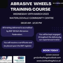 Abrasive Wheels Training Course