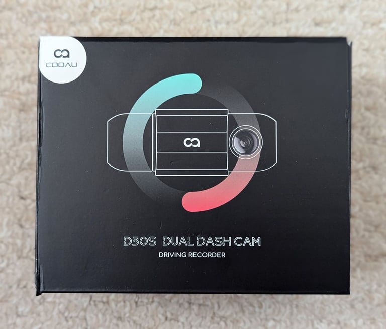 4K Dash Cam with GPS Wi-Fi - Front and Inside