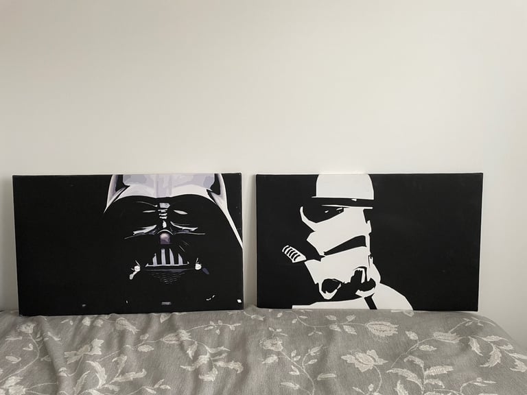 image for Large Star Wars painting/ pictures