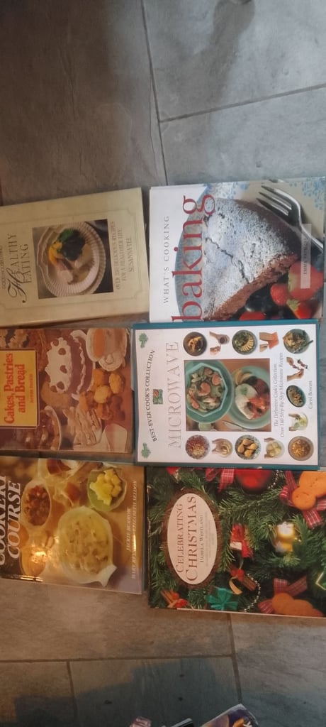 image for 6 Cookery  Books 