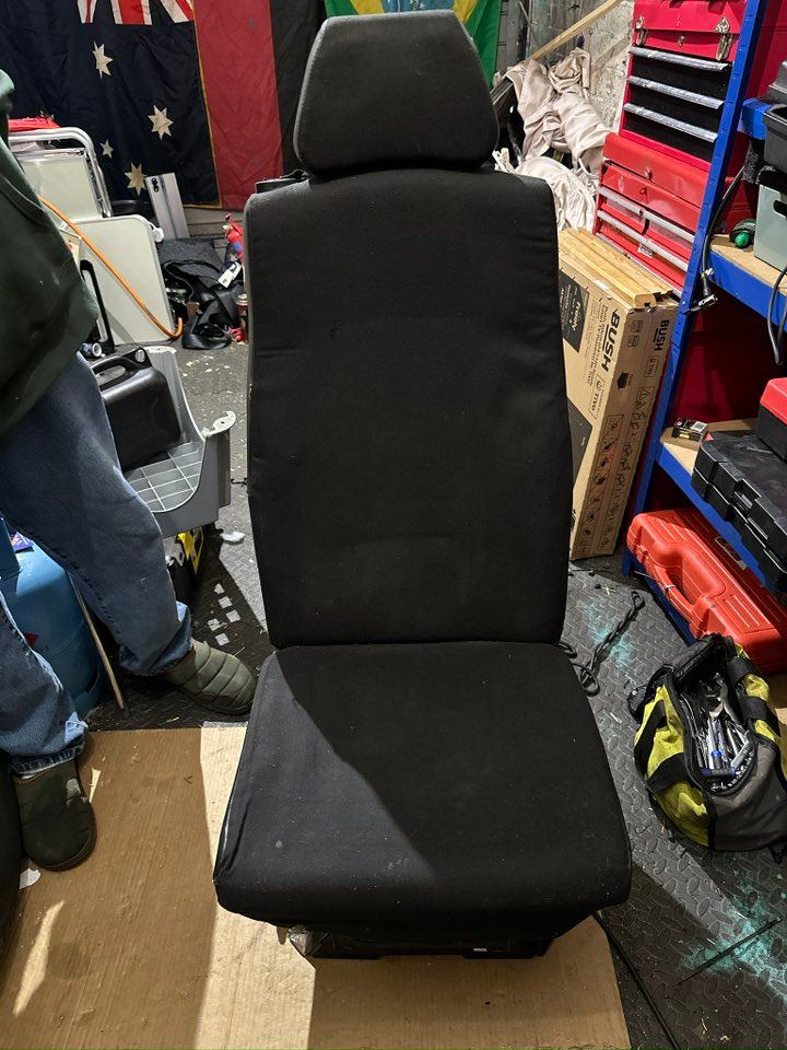 Camper van swivel seat