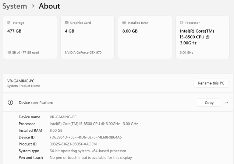GAMING PC BARGAIN i5 8500 GTX 970 VR RAM 8GB SSD 512GB COMPUTER DESKTOP WORKSTATION
