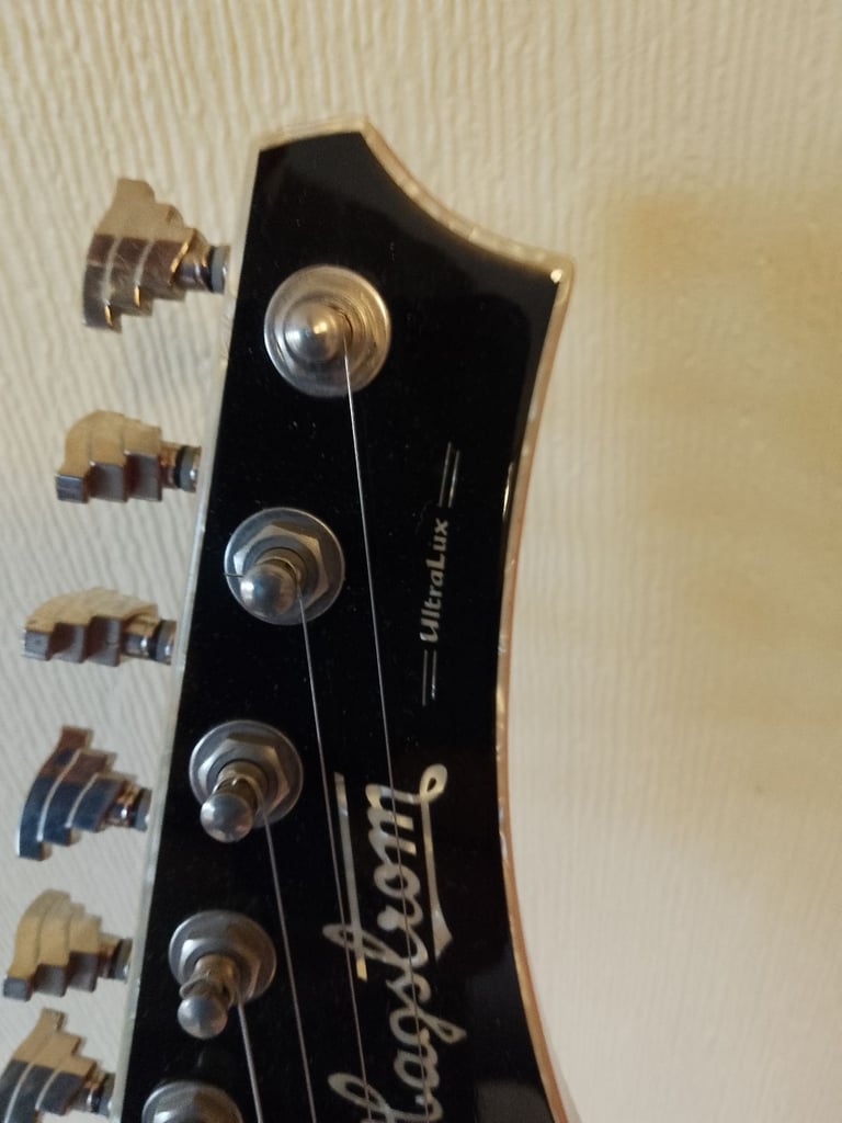 Hagstrom Viking and Hard Case.