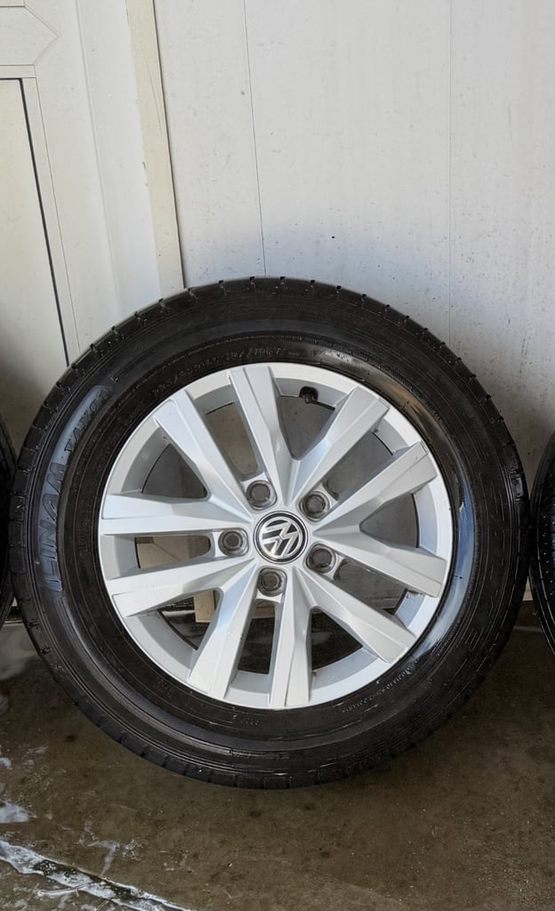 image for T6 Volkswagen transporter wheels and tyres 