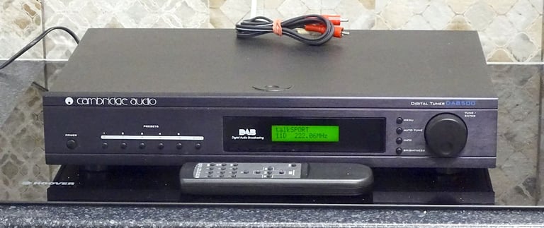 image for CAMBRIDGE AUDIO DAB500 HI-FI TUNER WITH REMOTE