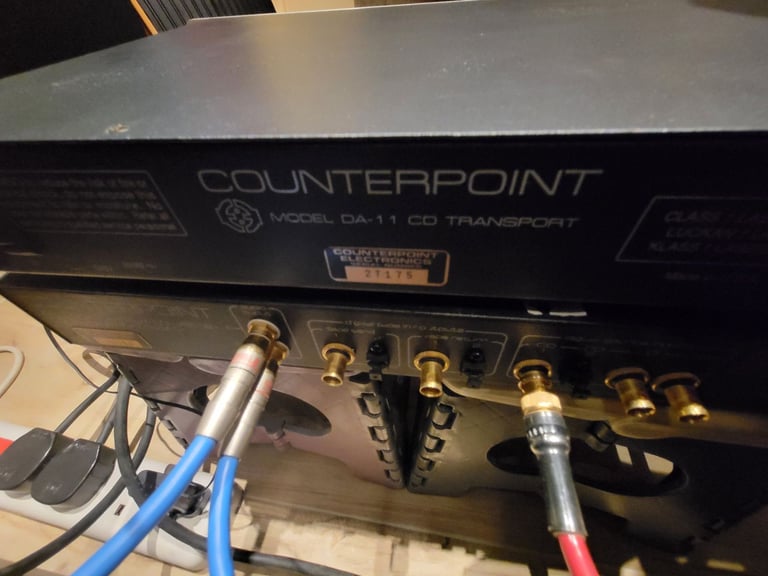 Counterpoint cd transport and matching dac