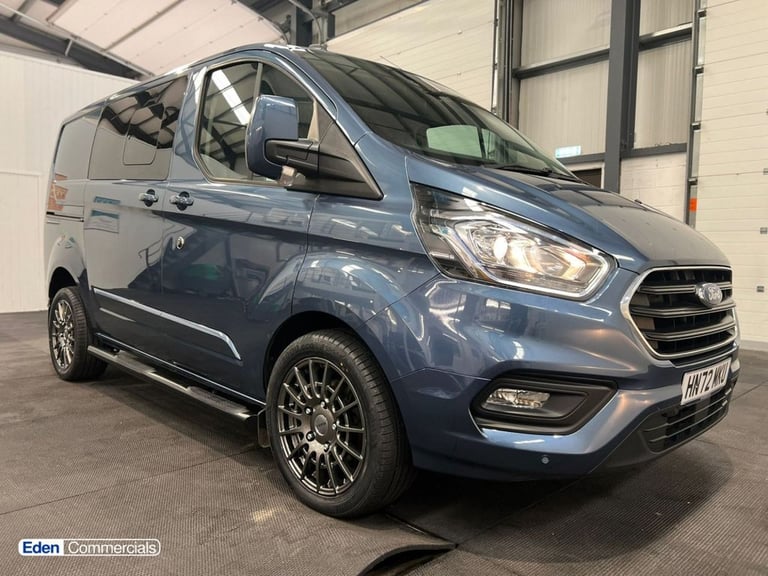 2022 72 FORD TRANSIT CUSTOM 2.0 320 ECOBLUE LIMITED CREW VAN DOUBLE CAB AUTO L1 