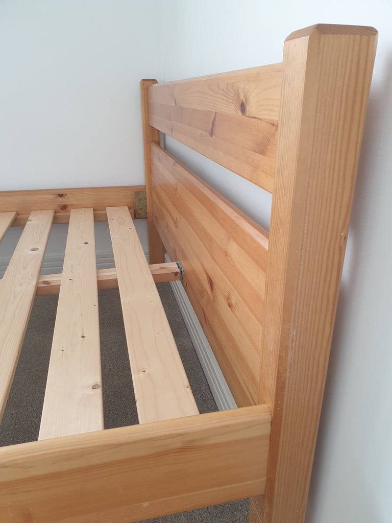 image for Taurus solid wood bedframe