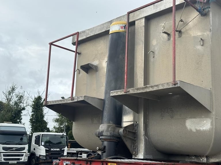 TOP TRAILERS ALUMINIUM TIPPING TRAILER 