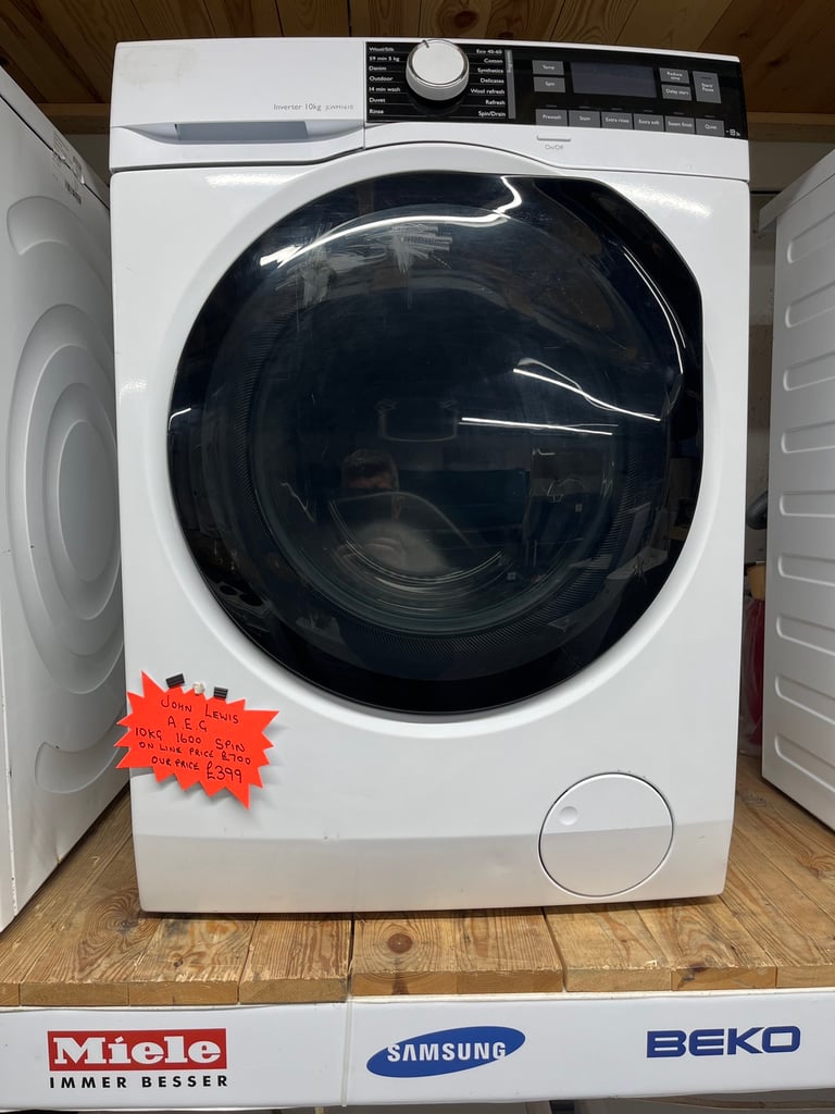 AEG 10kg John Lewis washing machine £399 Duke's furnishings | in East End,  Glasgow | Gumtree