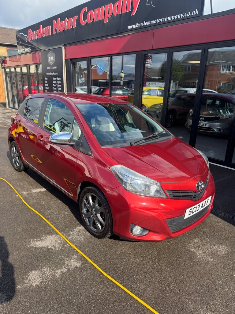 2013 Toyota Yaris 1.33 Dual VVT-i Trend Euro 5 5dr HATCHBACK Petrol Manual