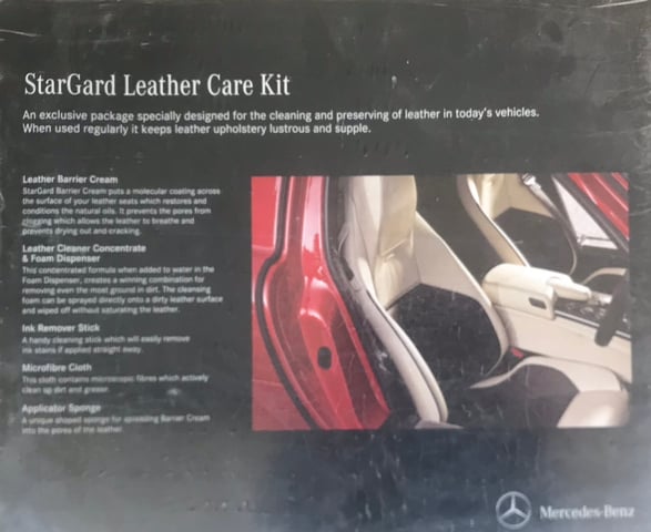 Mercedes Leather car seat care kit. | in Oxshott, Surrey | Gumtree