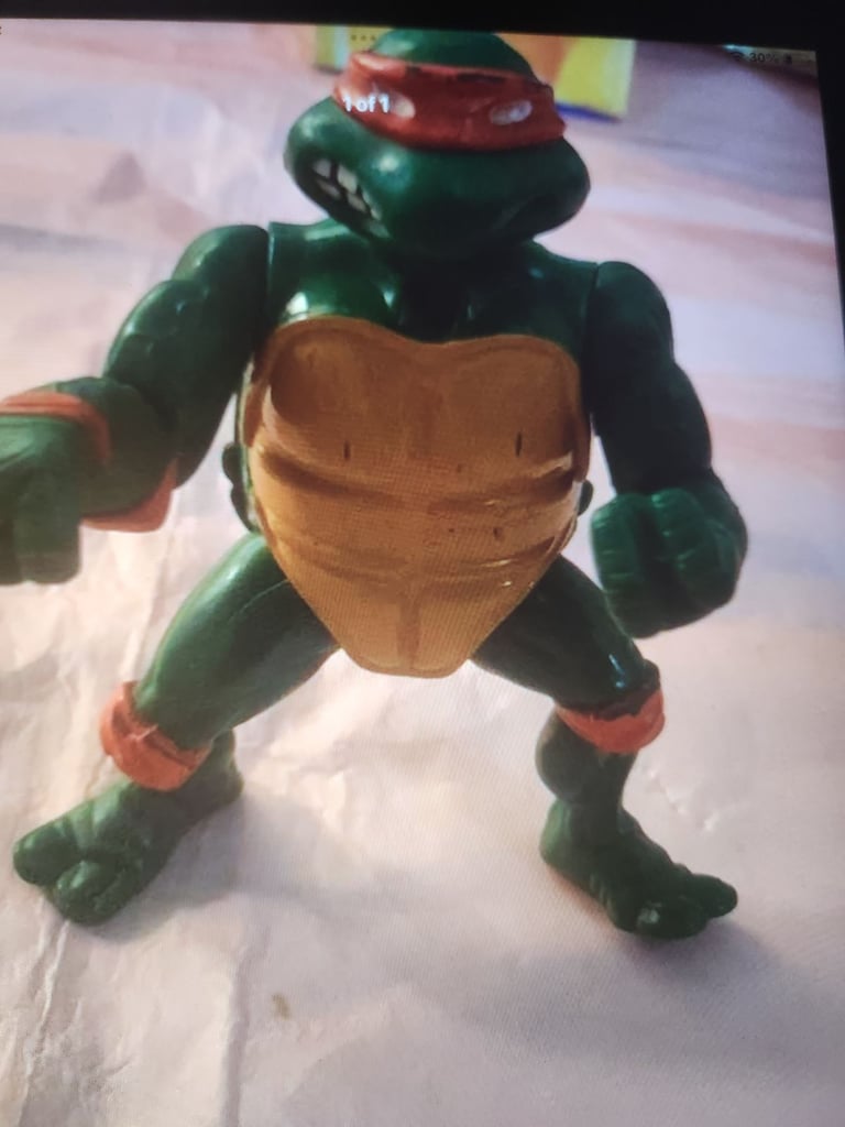 1988 RARE AND VINTAGE MICHAELANGELO TEENAGE MUTANT NINJA TURTLES FIGURE