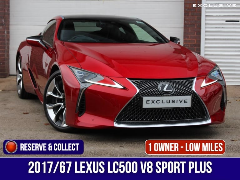 2017 Lexus LC 500 5.0 Sport+ 2dr Auto COUPE Petrol Automatic