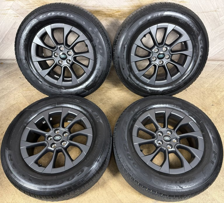 17'' GENUINE RANGE ROVER EVOQUE GREY LAND DISCOVERY SPORT ALLOY WHEELS TYRES
