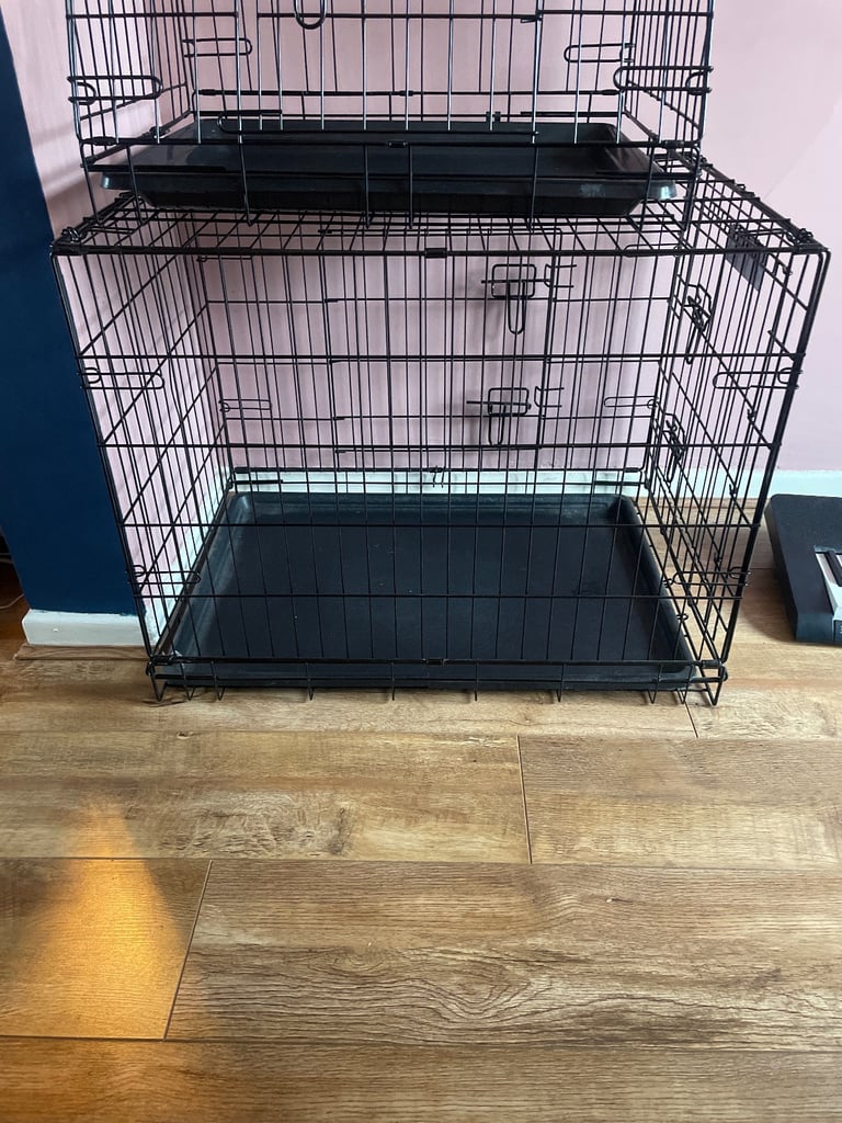 Large dog crate (2 doors) 
