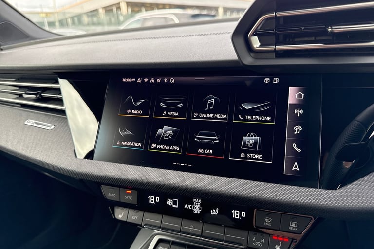 2025 Audi A3 Black Edition 35 TFSI  150 PS 6-speed Saloon PETROL Manual