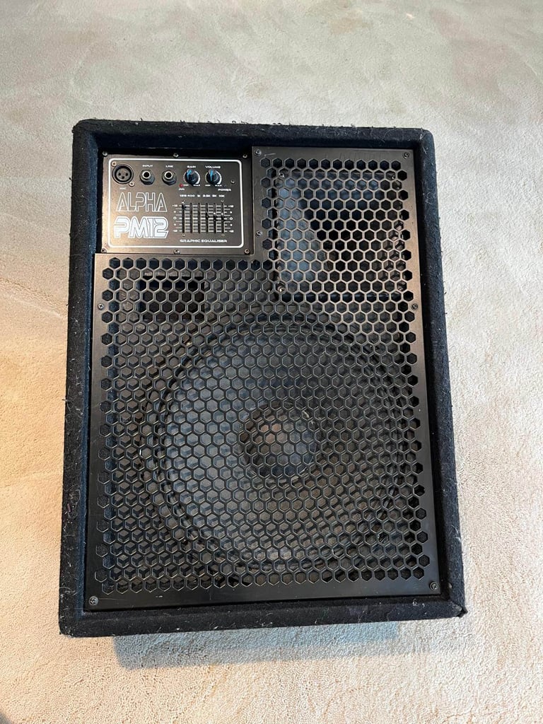 Carlsbro Alpha PM12 and EM12 floor monitors