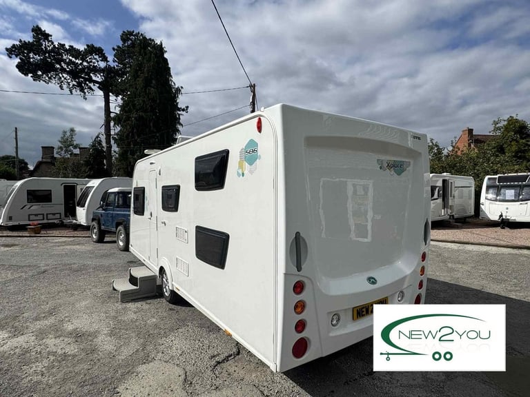 2021 Elddis Xplore 586 - 6 Berth - FIXED BUNKS Caravan - STOCK NO E168