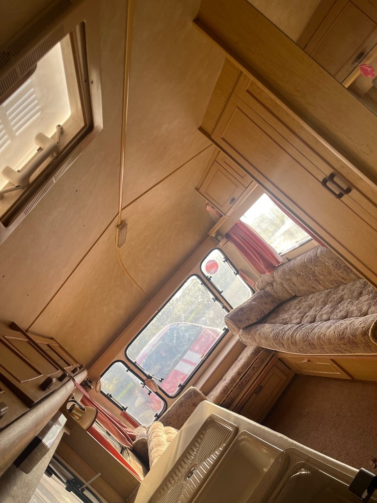 4 berth caravan coachman with awning 