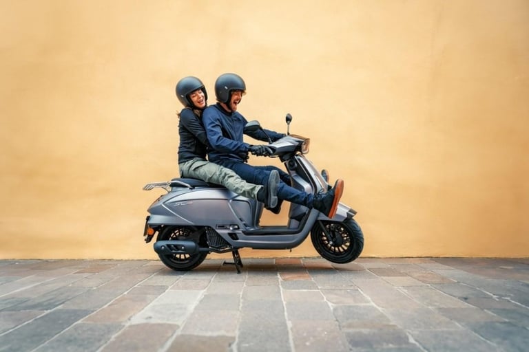 Morbidelli MBP SC125RE SC 125 Retro Scooter Learner Legal CBT A1 Commuter Saf...