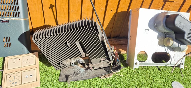 CARVER FANMASTER 3600STC AUTO gas and electric heater for camper caravan motorhome.