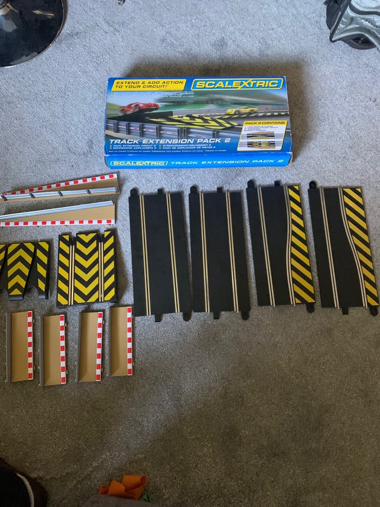 image for Scalextric Track Extension Pack 2 Excellent Condition 