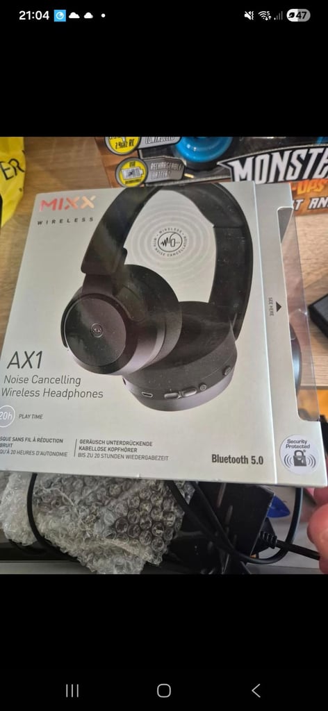 noise cancelling head phone's 