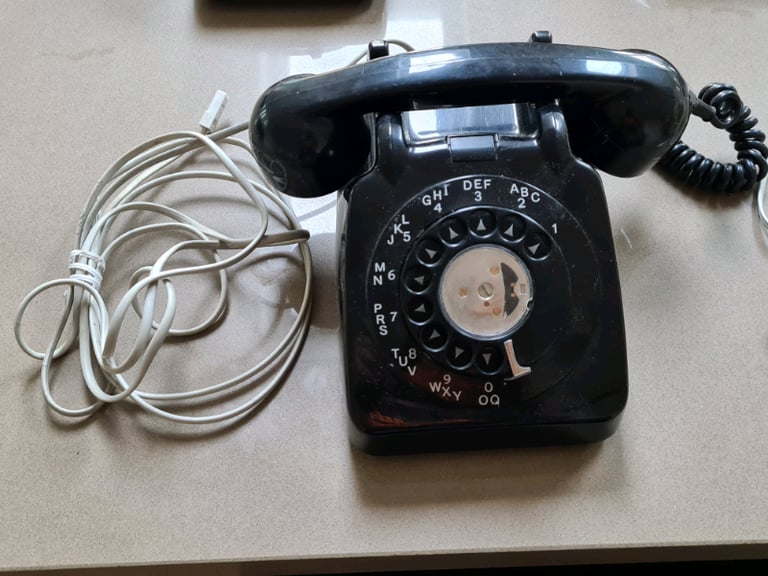 Vintage GPO Rotary Pulse Dial Telephones Converted £10 or £15 each