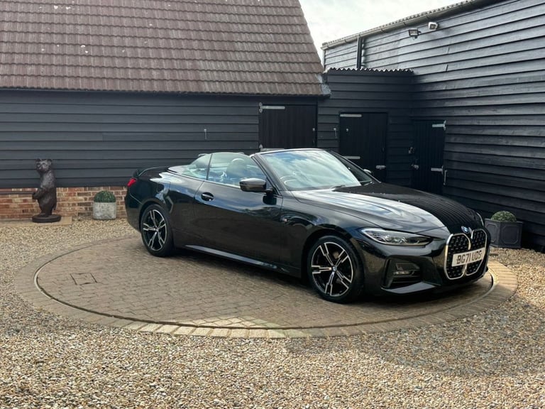 2021 BMW 4 Series 2.0 420i M Sport Convertible 2dr Petrol Auto Euro 6 (s/s) (184 ps) Convertible ...