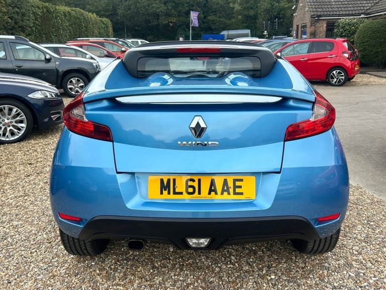 2011 Renault Wind 1.6 VVT GT Line Convertible 2dr Petrol Manual Euro 5 (133 ps) Convertible Petro...