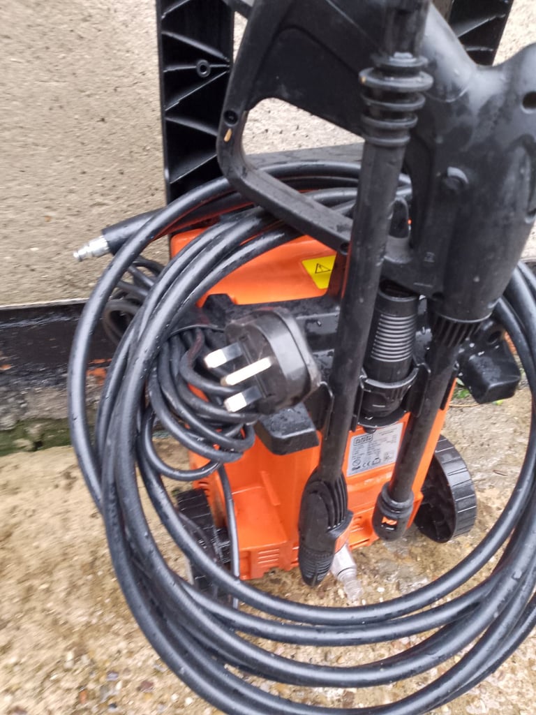 Black+decker pressure washer 