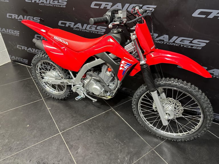 Honda CRF 125 2025 BIG WHEEL 4 STROKE JUNIOR FUN BIKE AT CRAIGS MOTORCYCLES 