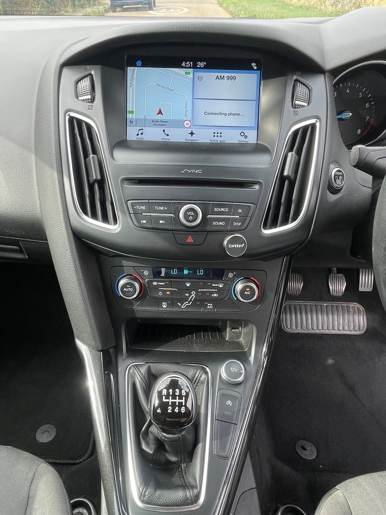 2017 Ford Focus 1.0 EcoBoost 125 Titanium 5dr ULEZ FREE HATCHBACK Petrol Manual