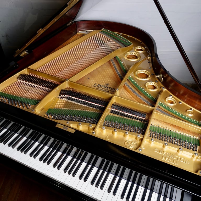 Restored Bechstein Model L Baby Grand Piano Black | Delivery, Warranty, Stool, Tuning