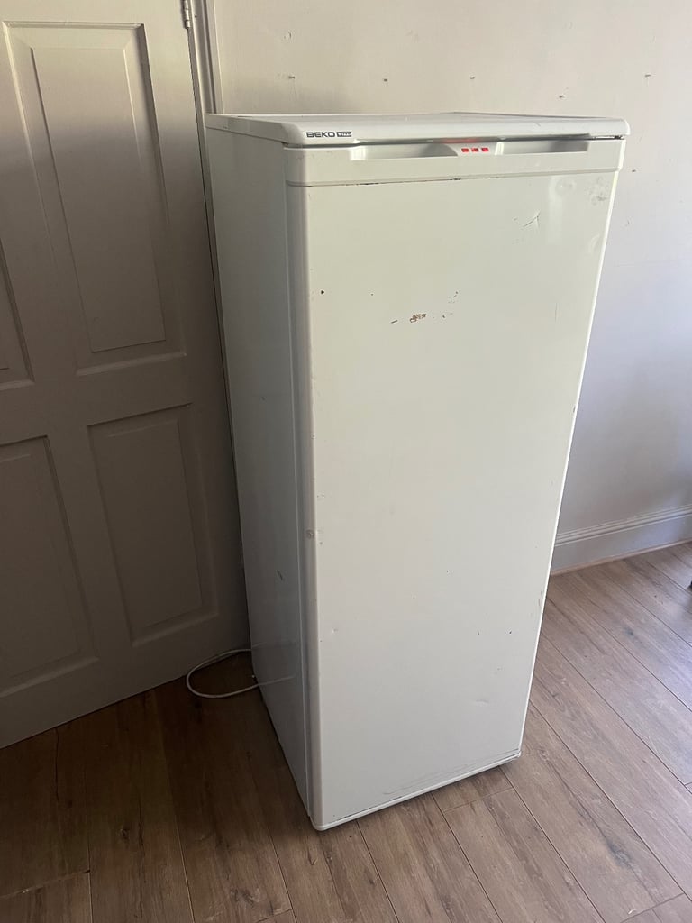 Beko Upright Freezer – White – Good Working Order