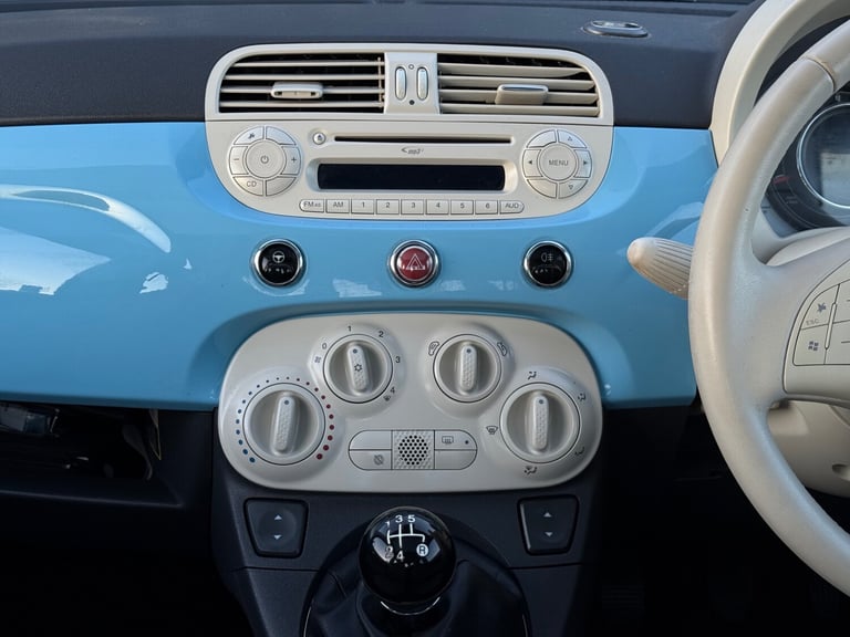 2012 Fiat 500 1.2 Lounge 3dr [Start Stop] HATCHBACK Petrol Manual