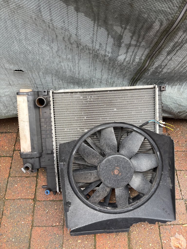Bmw e36 radiator and fan